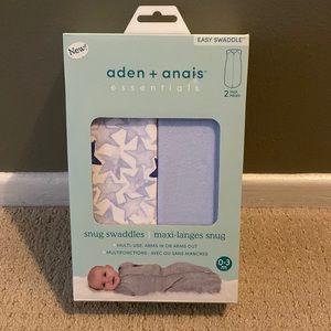 Aden+ Anais Snug Swaddles 0-3 month, in original packaging. Never opened.